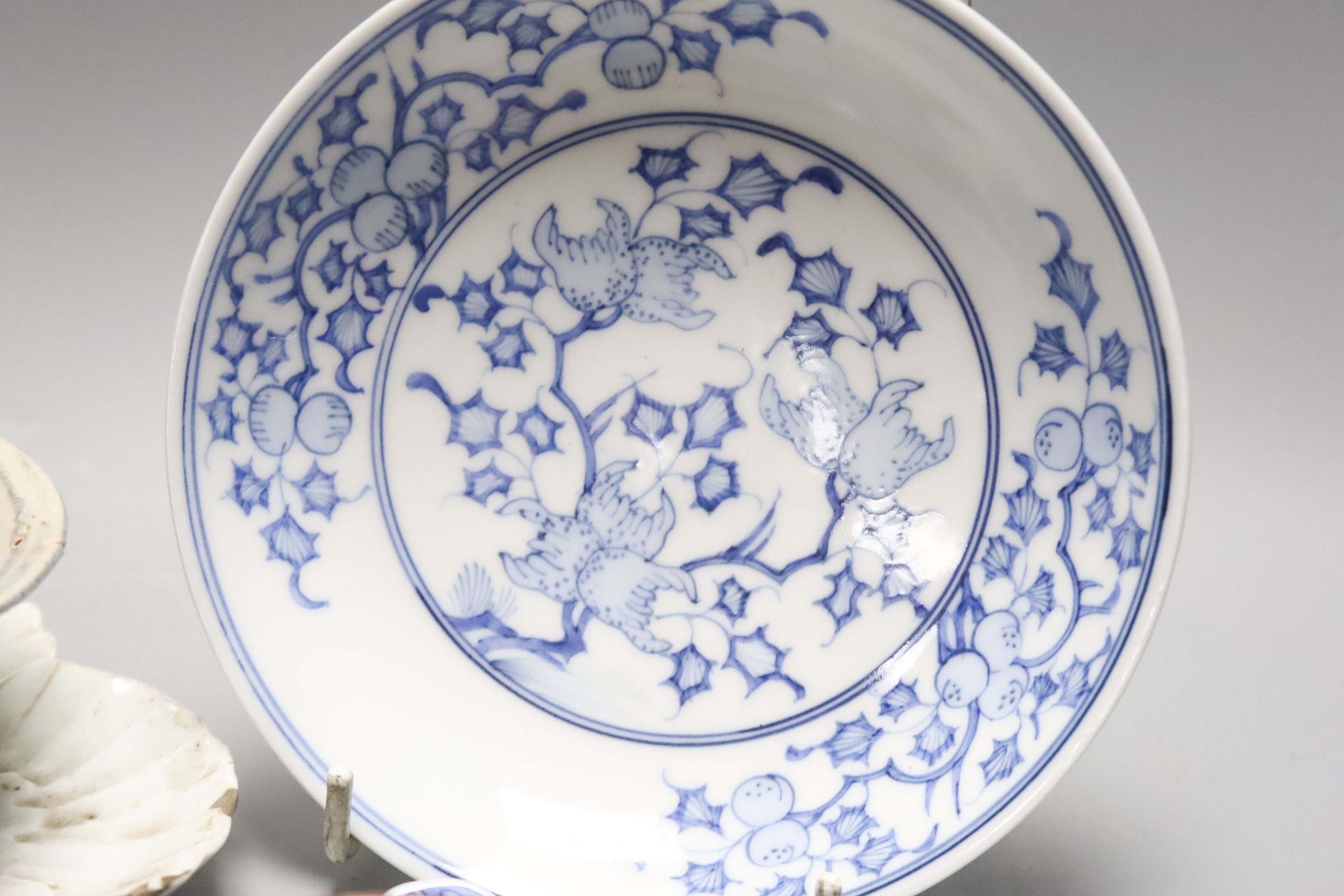 Assorted Chinese and oriental ceramics.